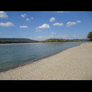 Hier spaltet sich die Donau auf und bildet eine große Insel